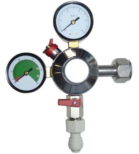 CO2 Haupt-Druckminderer 1-ltg (3bar)