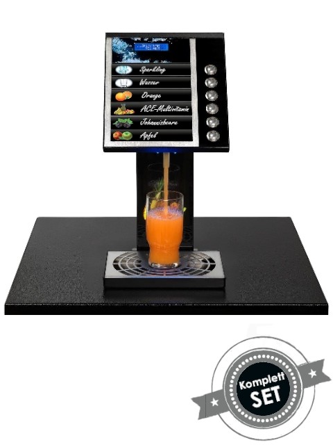Fruchtsaftautomat 4 Design (Still+CO₂)