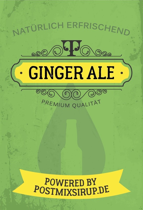 Ginger Ale Postmix 10l