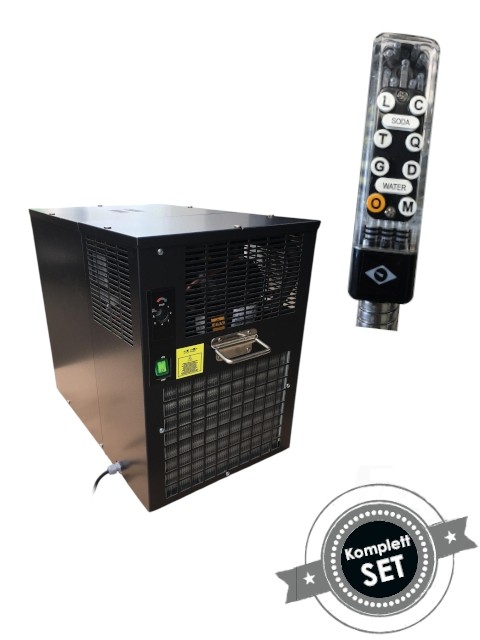 Postmix Horizontalkarbonator H40 SET mit Bargun 6+2+2