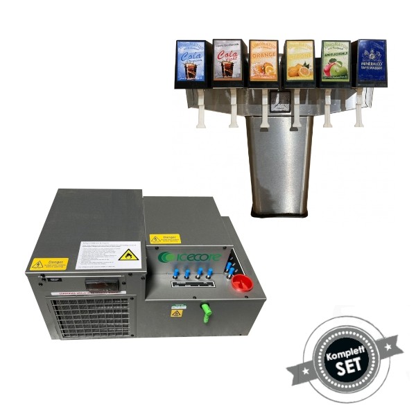 Ausschanksystem: Cornelius® Nueva 6er Tower mit K30 - gebraucht