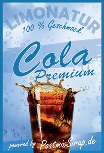 Cola Premium B 10l BIB Postmix Sirup