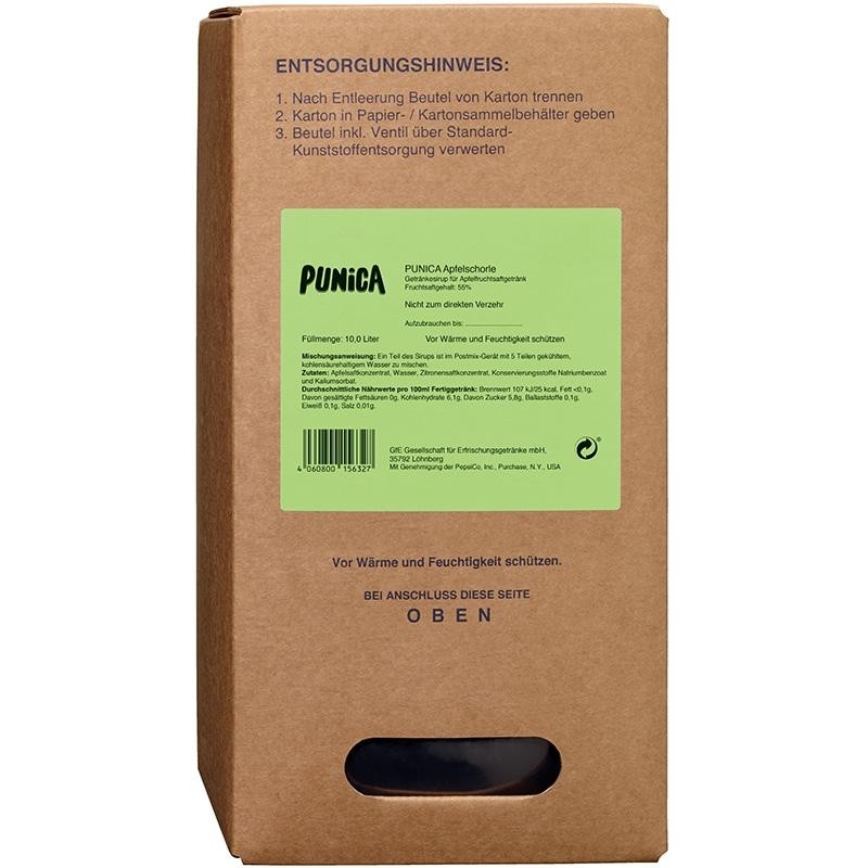 Punica Apfelschorle Postmix 10L