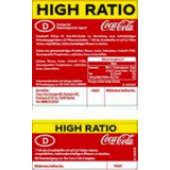 Coca Cola Zero Postmix Bag in Box 10l high ratio