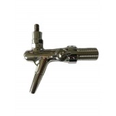 Zapfhahn Flux 316L Edelstahl mit Kompensator